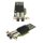 Dell Emulex LightPulse 001JFY LPE32002 Dual-Port 32G FC HBA PCIe x8 LP + GBICs