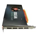 Dell Grafikkarte AMD FirePro W5100 4 Ports DP 4 GB GDDR5 0W2C47 FP