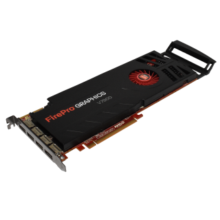 Dell Grafikkarte AMD FirePro V7900 2GB GDDR5 4x DP 0CJ9FJ Full Profile