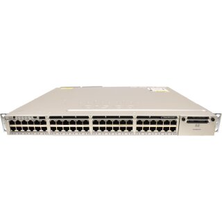 Cisco Catalyst WS-C3850-48F-L V02 48-Port PoE+ Stackable Gigabit Ethernet Switch