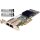 Dell Chelsio Dual PORT 10 GB/s SFP+ Fibre Adapter 084FDM 110-1155-31 A0 LP + Mini GBICs