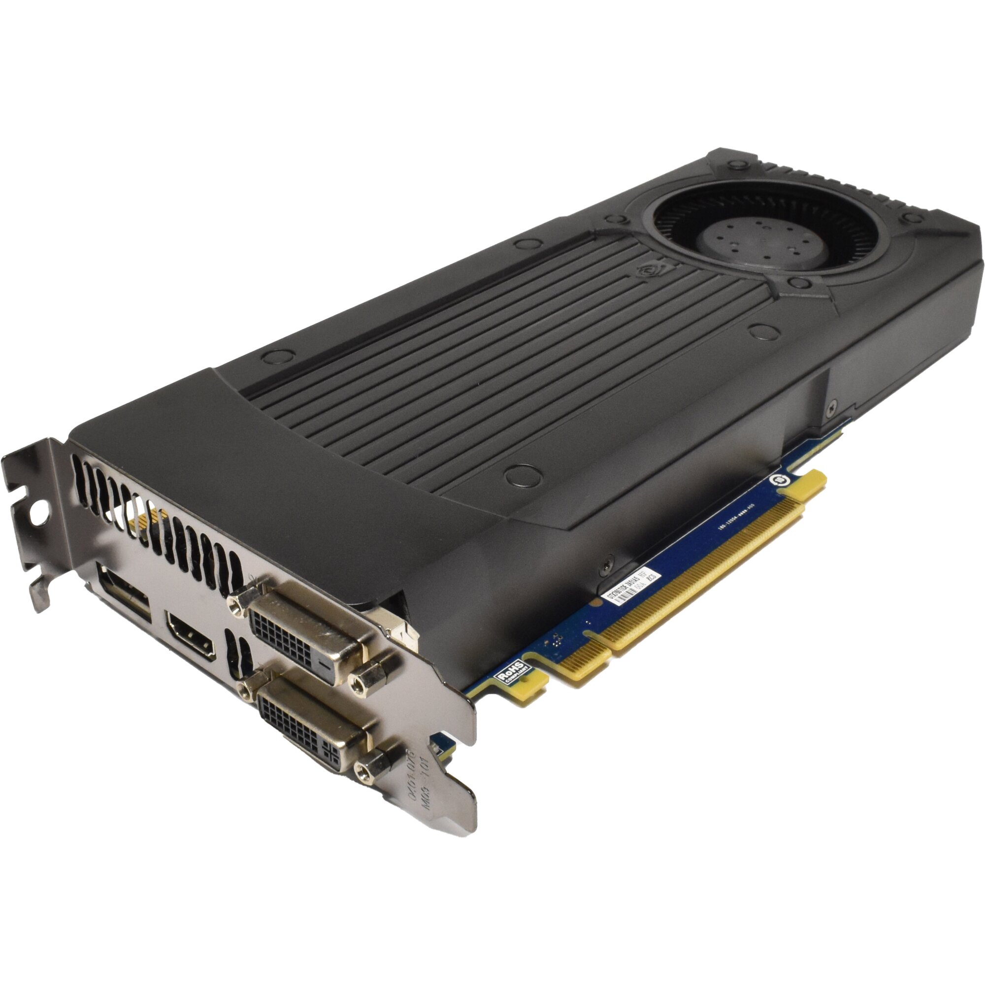 Dell Nvidia GeForce Grafikkarte GTX 760 TI 2GB GDDR5 HDMI DP DVI PCI-E ...
