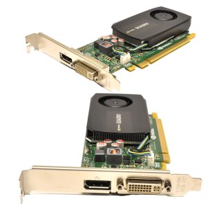 Dell Nvidia Quadro K600 Grafikkarte 1GB DDR3 DP DVI PCI-E 2.0 x16 P2012 0V5WK5