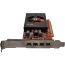 Dell Grafikkarte AMD FirePro W4100 2GB 4x Mini DP PCI-E 025D14 C755 Full-Profile