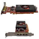 Dell Grafikkarte AMD FirePro W4100 2GB 4x Mini DP PCI-E 025D14 C755 Full-Profile