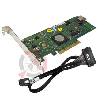 Fujitsu Primergy 8 Kanal RAID-Controller SAS PCI-E X8 D2507-D11 GS1 + Kabel