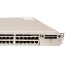 Cisco Catalyst WS-C3850-48F-L V02 48-Port PoE+ 1xPSU Stackable Gigabit Ethernet Switch