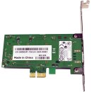 Dell Broadcom 08R83P BCM943228HM4L PCIe x1 Wireless Adapter Card FP