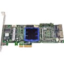 Adaptec ASR-3805/128MB TCA-00288-03-B Duo-Port MiniSAS SFF-8087 PCIe x4 RAID Controller Card FP