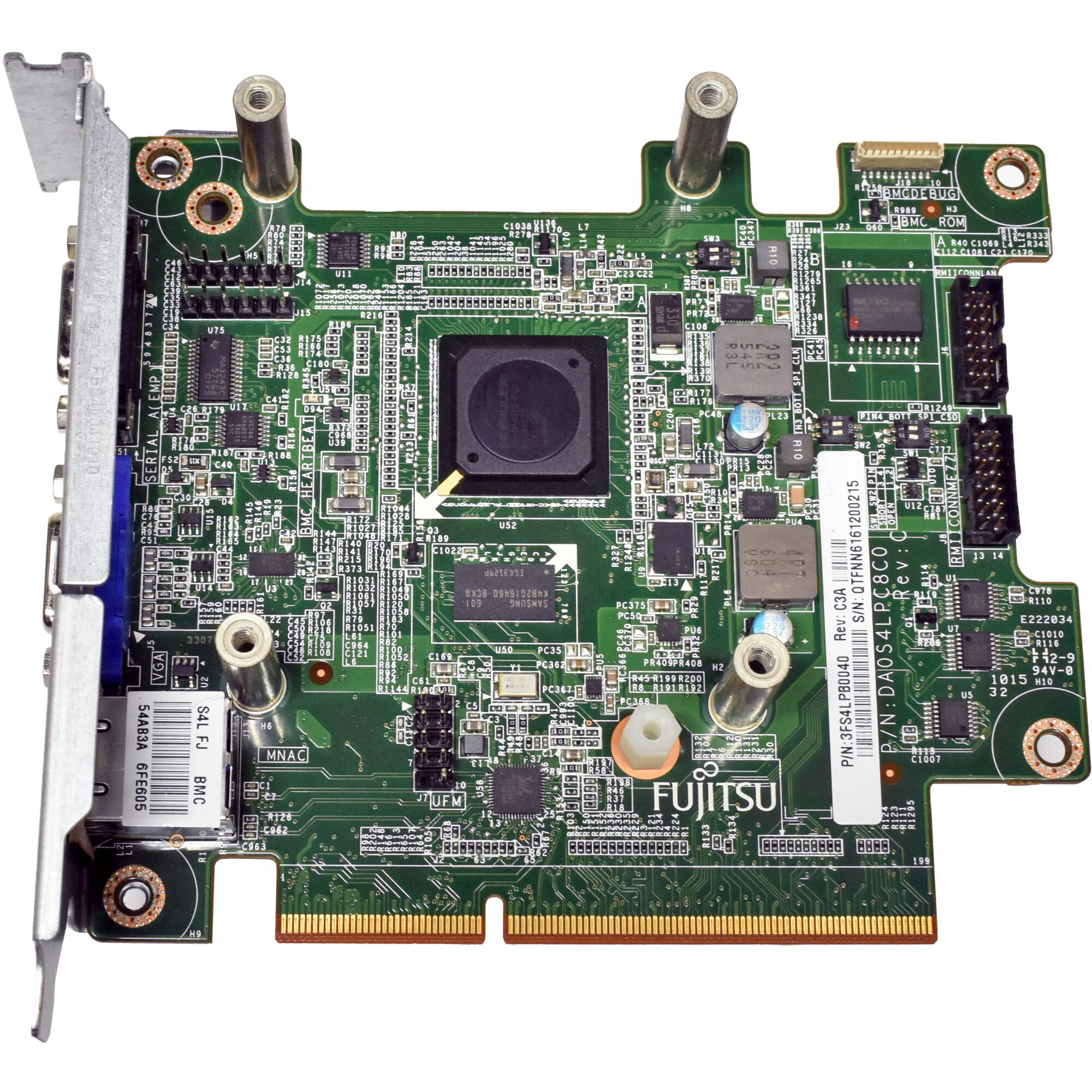 Fujitsu A3C40184512 3FS4LPB0040 DA0S4LPC8C0 BMC Controller Assembly für ...