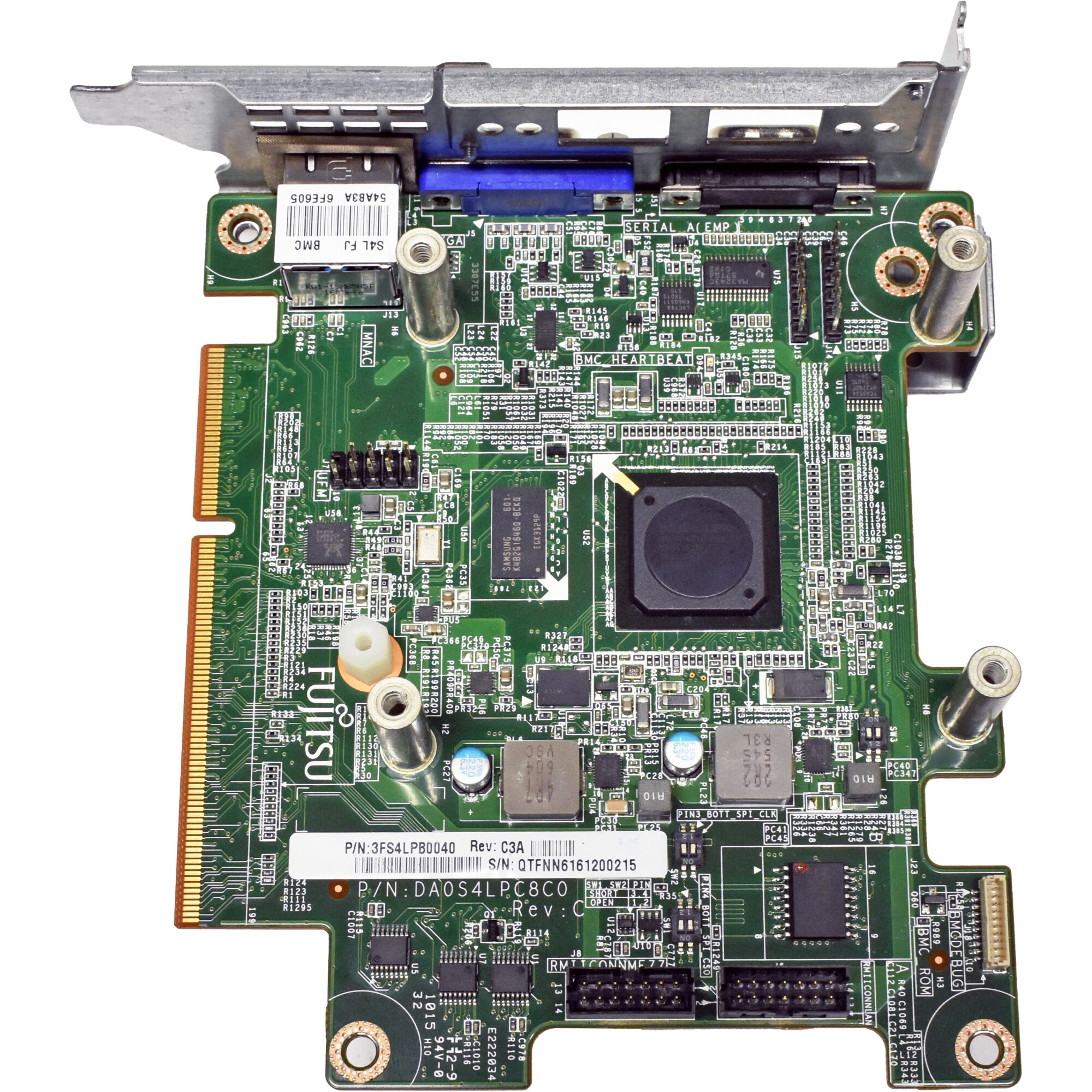 Fujitsu A3C40184512 3FS4LPB0040 DA0S4LPC8C0 BMC Controller Assembly für ...