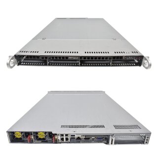Supermicro CSE-819U Server 1U X10DRU 2xE5-2673 V3 32GB RAM 4xLFF LSI 9300-16i