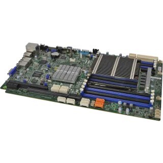 Supermicro ATX Mainboard X10SRW-F Rev.1.02B 2x LGA 2011-3 Socket 1x CPU Kühler