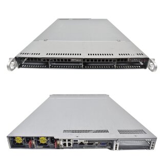 Supermicro CSE-819U Server 1U X10DRU 2xE5-2650 V3 32GB LSI 9300-16i 12TB HDD