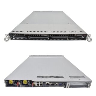 Supermicro CSE-819U Server 1U X10DRU 2xE5-2630 V4 32GB RAM 4xLFF LSI 9300-16i