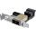 Supermicro AOM-SAS3-8I8E-LP Duo-Port MiniSAS HD intern to extern Adapter + Kabel