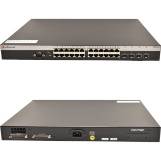 Enterasys Stackable L2/L3/L4 C3G124-24 24-Port Gigabit Ethernet Switch OVP