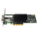 Emulex Fujitsu LPe3202-M2-F 2x 32Gb/s PCIe x8 FC Gbic P011324-21G A3C40201684 FP