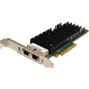 Fujitsu 10GbE Dual-Port Netzwerkadapter PCIe RJ45 A3C40185854 OCe14102B-NT-F FP