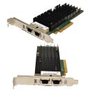 Fujitsu 10GbE Dual-Port Netzwerkadapter PCIe RJ45 A3C40185854 OCe14102B-NT-F FP