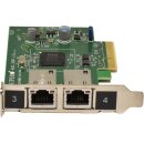 SUPERMICRO Intel i350 AM2 AOC-SGP-i2 Dual-Port RJ-45 GE NIC PCIe 2.1 x4 LP