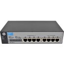 HP 1810-8 J9800A 7-Port Fast Ethernet 1-Port GE Switch + PSU NEW NEU