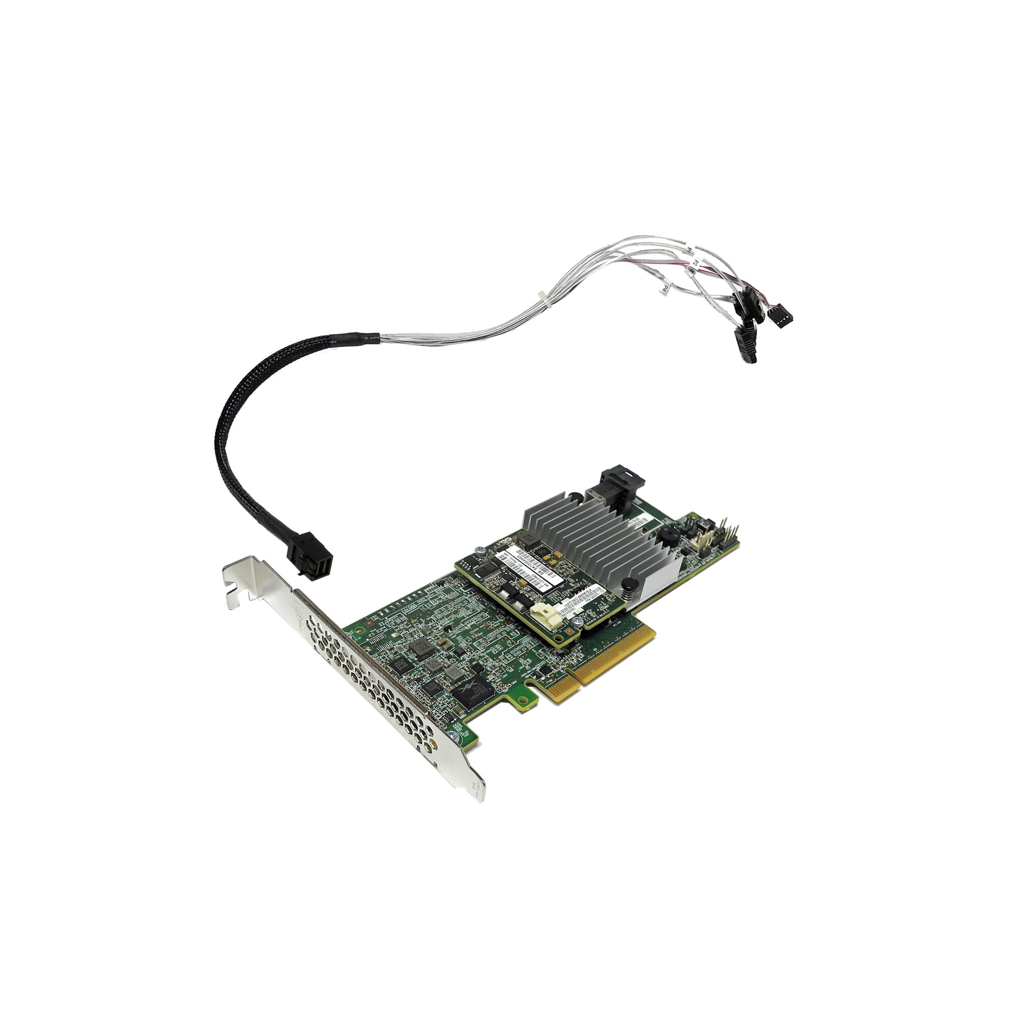 Intel RAID RS3DC040 SAS/SATA 12Gb PCIe x8 3.0 RAID Controller + SAS ...