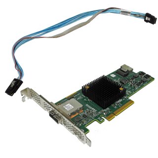 LSI SAS9207-4i4e Dual-Port 6Gb/s PCIe x8  SAS Controller H3-25434-00F FP