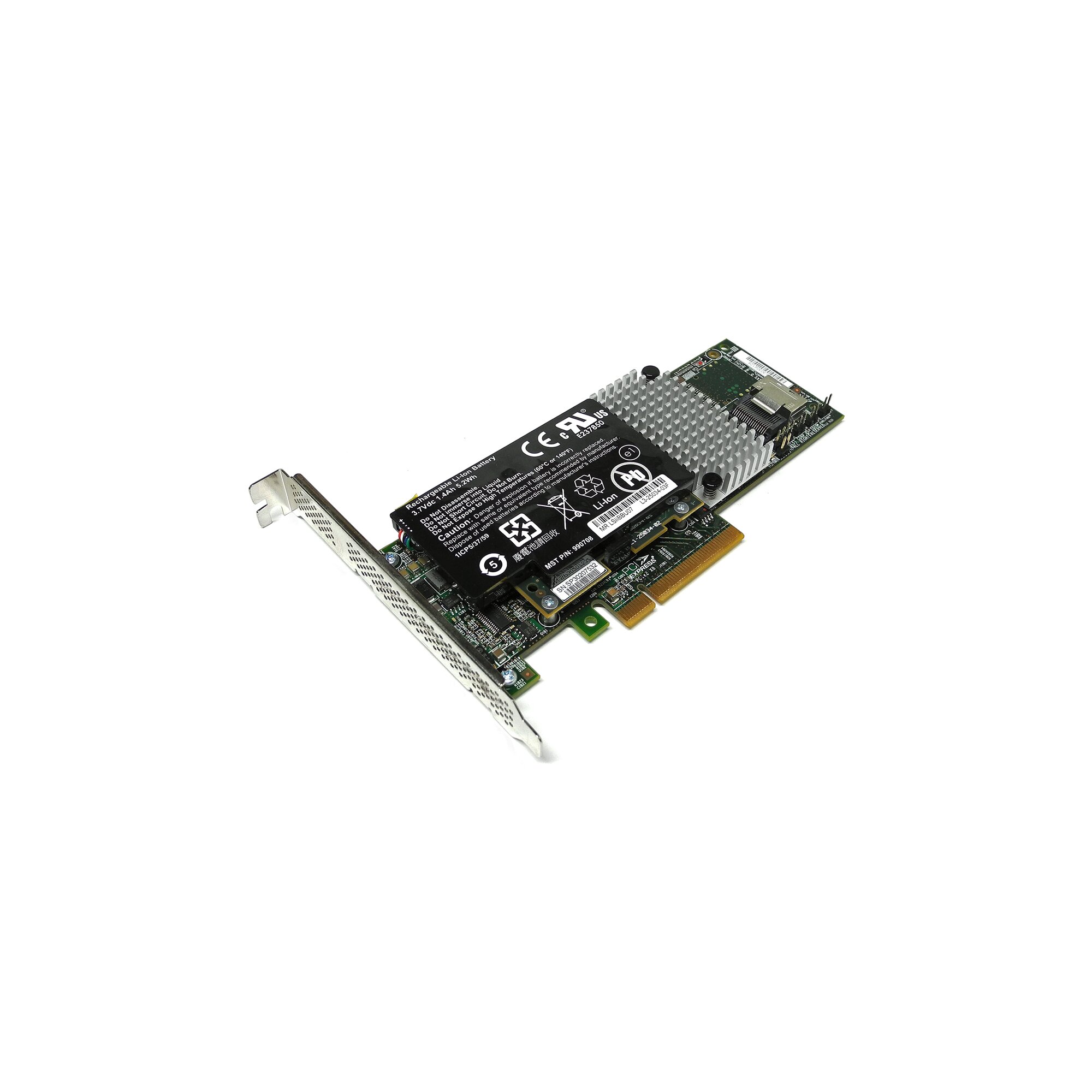 LSI 3ware 97504i 6Gb/s PCIe x8 SAS / SATA RAID Controller + BBU L3