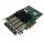 ATTO FastFrame FF-NS14 Quad-Port 10Gb FC PCIe x8  Network Adapter + 4x 10Gb SFP+