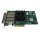 ATTO FastFrame FF-NS14 Quad-Port 10Gb FC PCIe x8  Network Adapter + 4x 10Gb SFP+