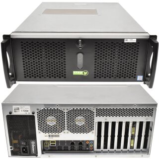 Industrie Multi GPU Computer Server Asus X99-E WS E5-1650 v4 32GB PC4 8x SFF