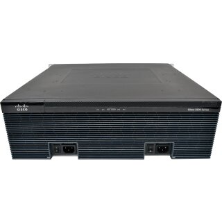 Cisco 3945-Chassis + Modul C3900-SPE150/K9 4x Modul SM32A 10x HWIC16A 2x PSU