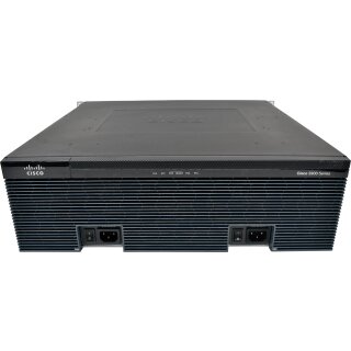 Cisco 3945-Chassis + Modul C3900-SPE150/K9 4x Modul SM32A 10x HWIC16A 2x PSU