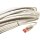50 x Leoni PatchKabel Megaline F6-90 S/F flex 4P H Space 23415  VDE Nr.8080 18m NEU
