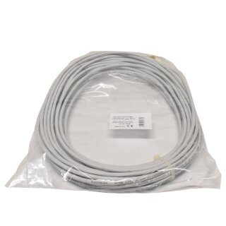 Leoni Patch Kabel F6-90 S/F Grau Cat6 RJ45 20m NEU