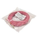 5x Corning OM4 Duplex FIBER Patch Cord Kabel Pink LSZH LC/LC-20m NEU