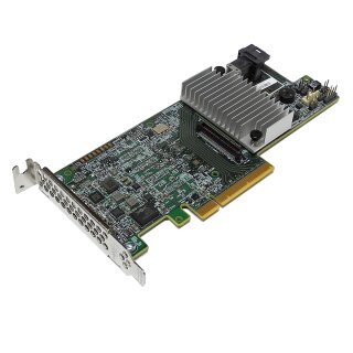 LSI MegaRAID SAS 9361-4i 4-Port 12Gb/s PCIe x8 RAID Controller 03-25420-12A/B +Cable LP