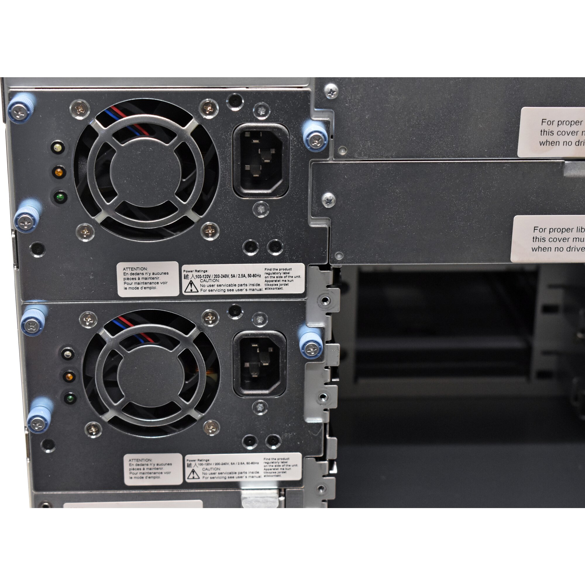 HP StoreEver MSL6480 QU625A 723570001 Tape Library scalable Base