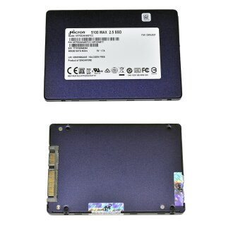 Micron 5100 MAX 2.5 SSD MTFDDAK480TCC 480GB SATA III 6Gb s