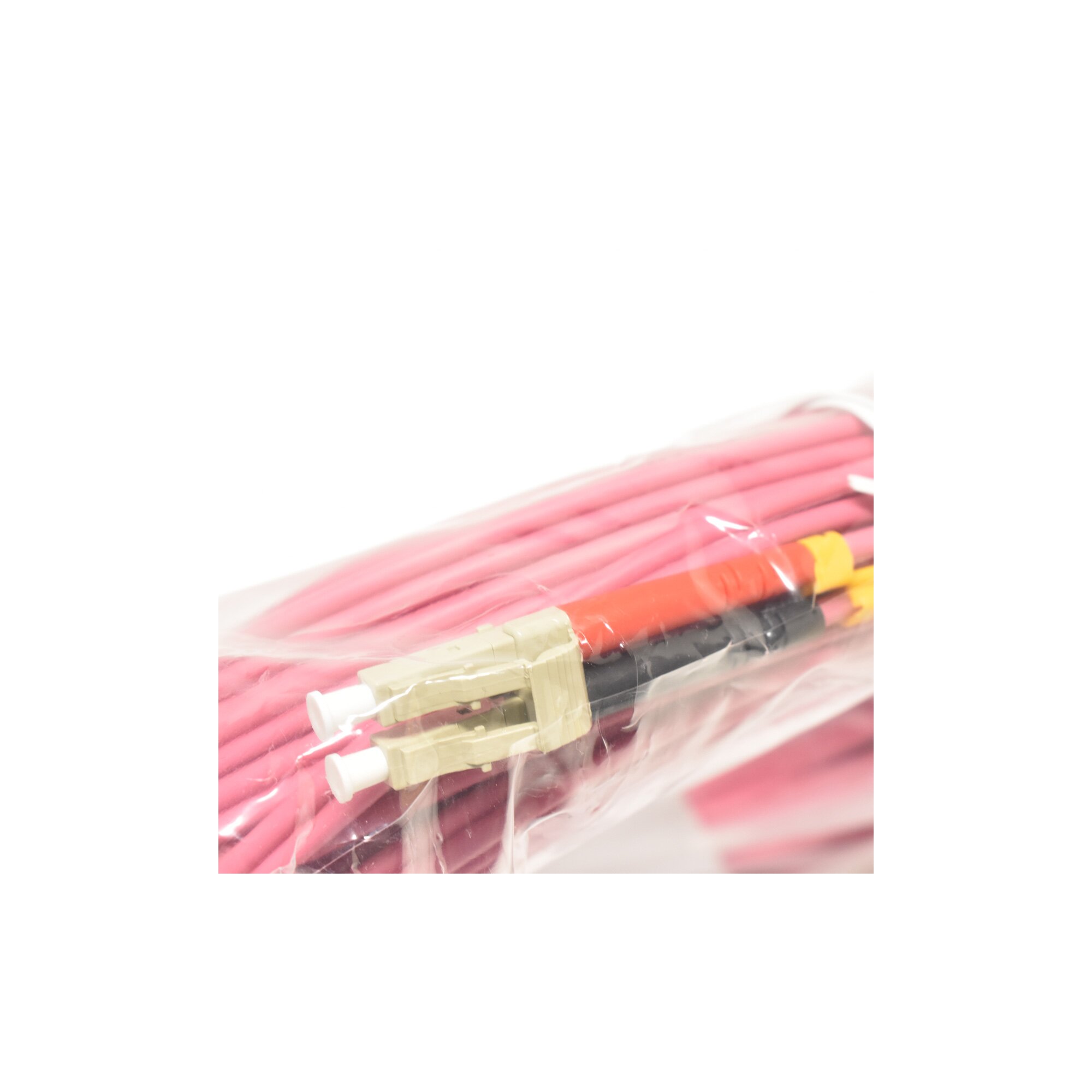 Corning OM4 Duplex FIBER Patch Cord Pink LSZH LC/LC-25m NEU - Piospartslap