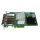 DELL Emulex LPE12004 Quad-Port 8Gb PCIe x8 FC Server Adapter 0TF67T +4x SFP+