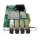 DELL Emulex LPE12004 Quad-Port 8Gb PCIe x8 FC Server Adapter 0TF67T +4x SFP+