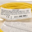Corning OS2 Duplex Fiber patch Cord GELB LSZH LC/LC- 7,5m...