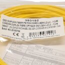 20 x  Corning OS2 Duplex Fiber patch Cord GELB LSZH...