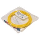 20 x  Corning OS2 Duplex Fiber patch Cord GELB LSZH LC/LC- 7,5m  NEU NEW