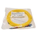 40 x  Corning OS2 Duplex Fiber patch Cord GELB LSZH LC/LC- 7,5m  NEU NEW