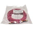 Corning OM4 Duplex FIBER Patch Cord Pink LSZH LC/LC-15m...