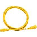 10xYung Netzkabel C20 C19 Power Kabel Gelb 3m 16A 250V...