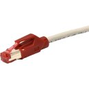 10 x Leoni Patch Kabel Megaline F6-90 S/F flex 4P H Space 23415  VDE Nr.8080 14m